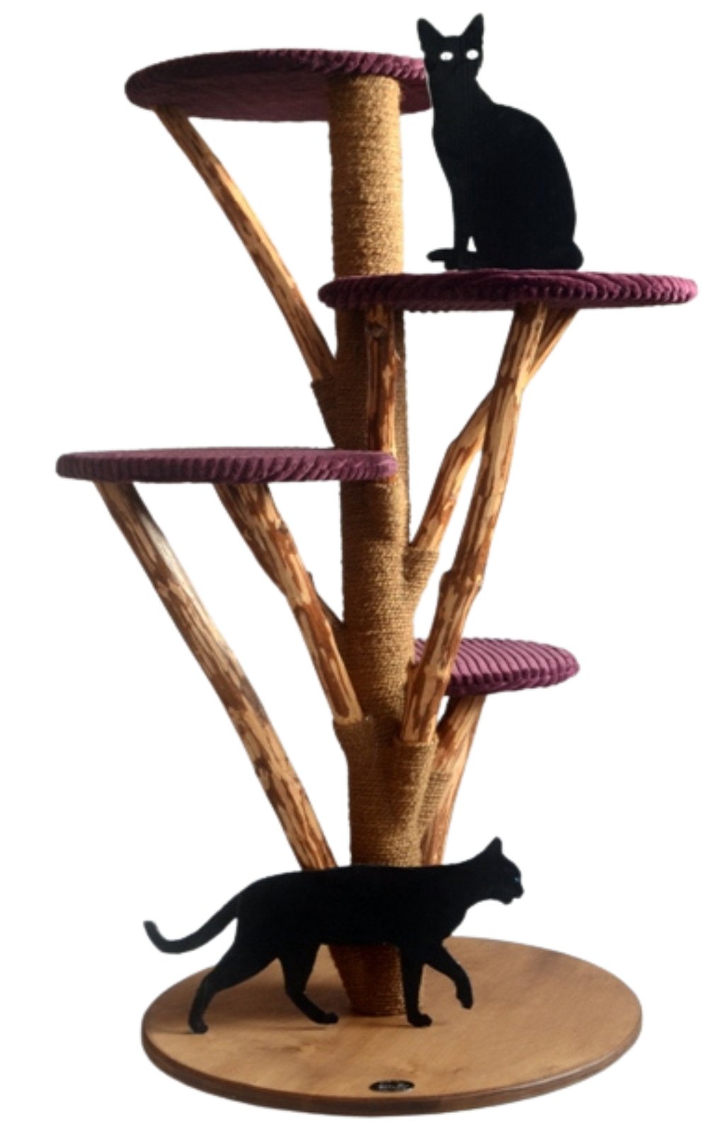 AMI - Kratzbaum mit pinken Polstern