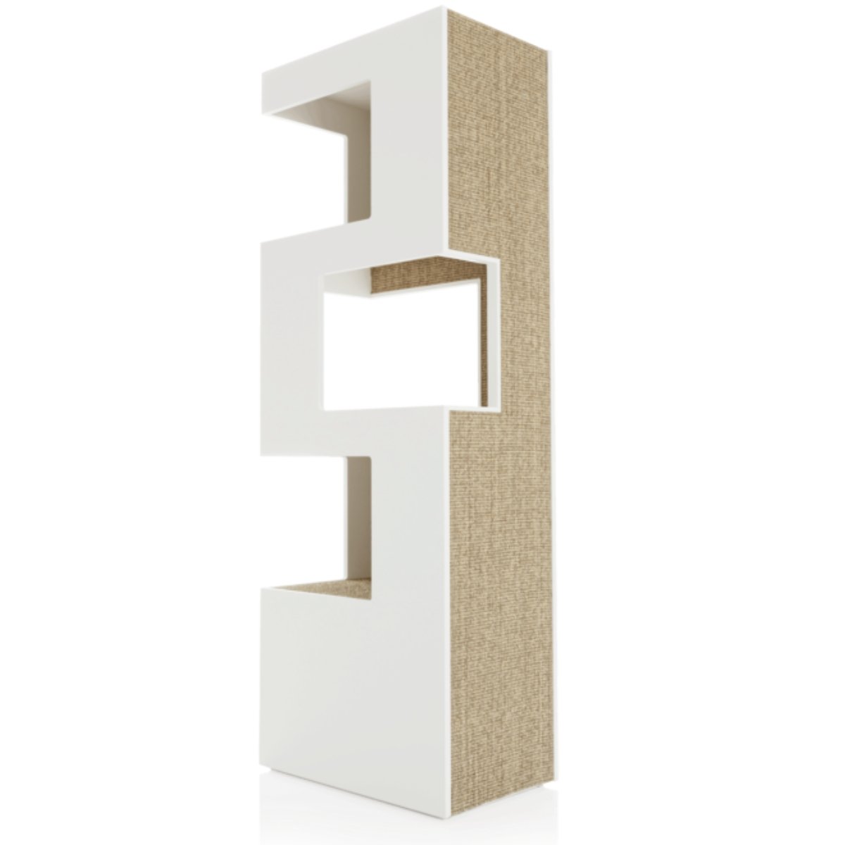 Designer Kratzbaum weiß