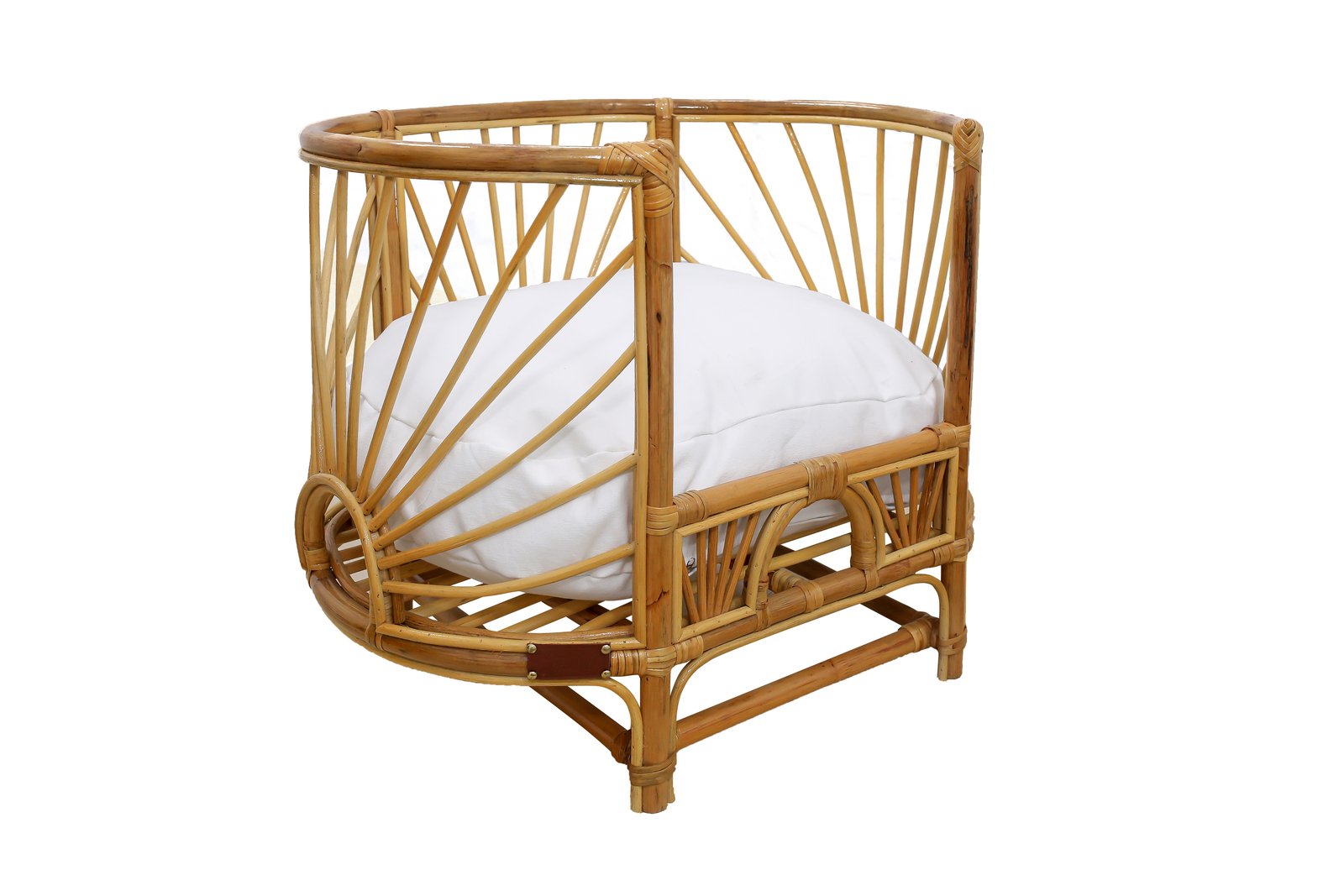 Katzenbett für eine Katze braun