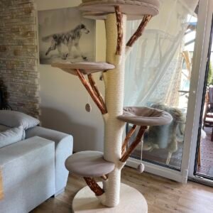 Kratzbaum mit Sandoptik