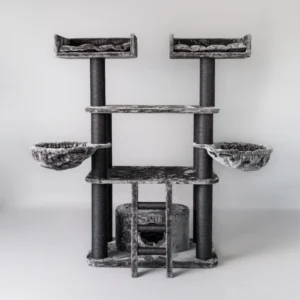 XXL Panther dunkelgrauer Kratzbaum