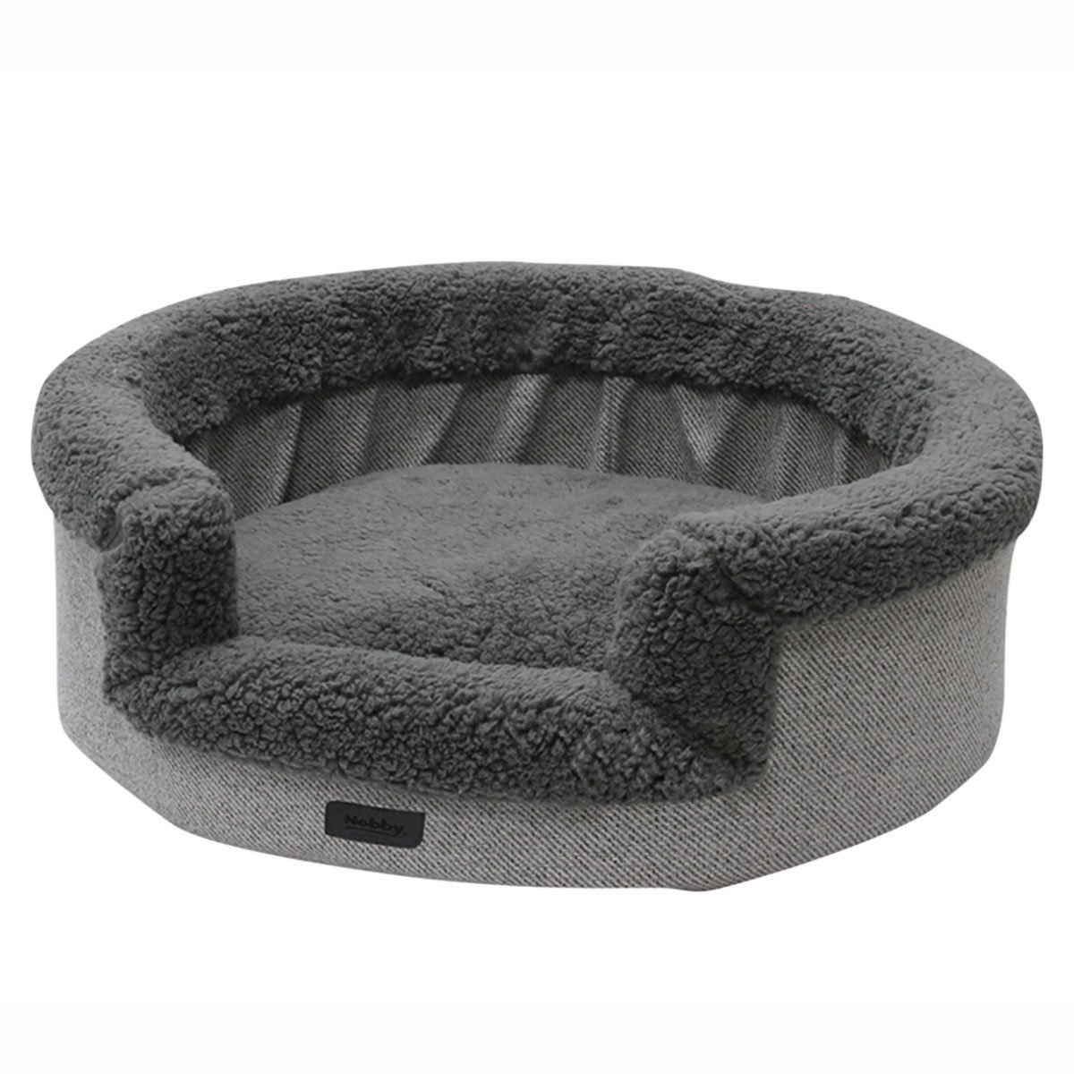 komfortbett-oval-jasin-hundebett-mikrofaser-grau-70-x-65-x-19-cm