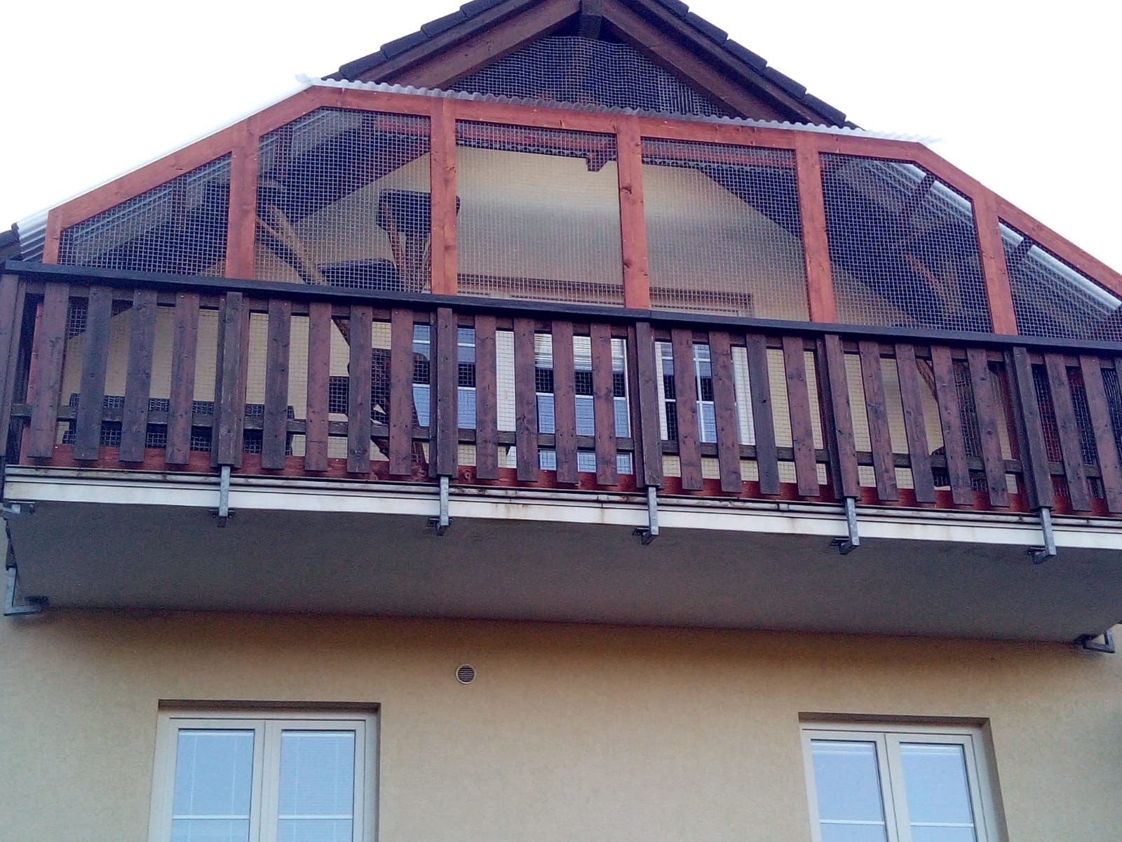 Katzengehege Balkon